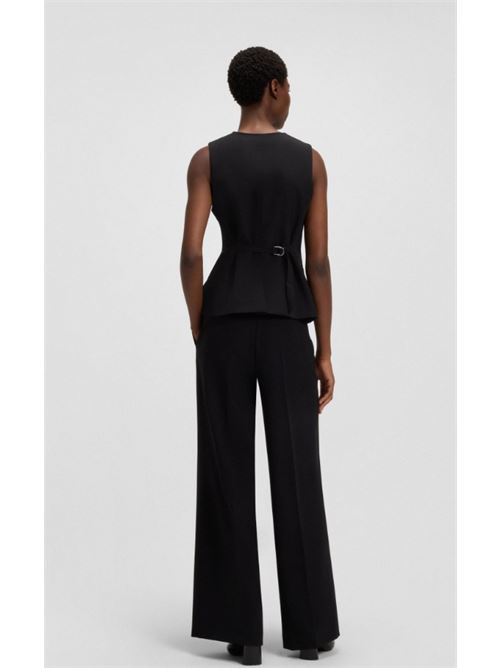 Adjustable Black Boss Vest BOSS | 50549419 C_JAVESTA1.001